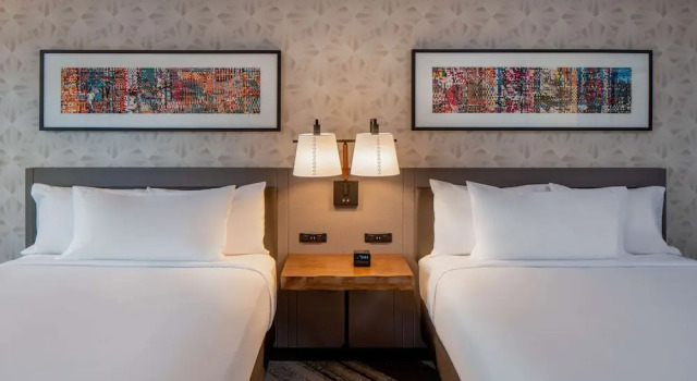Четырёхместный номер Hilton Garden Inn Austin University Capitol District