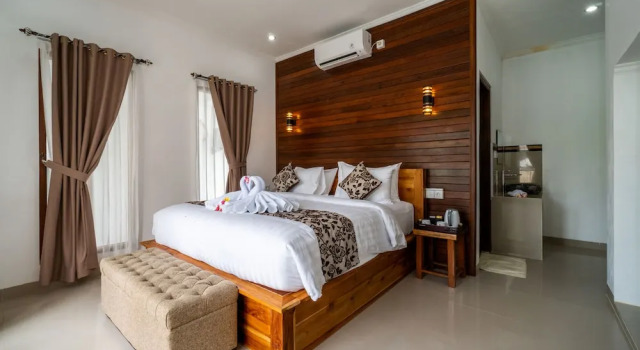 Двухместный номер Deluxe с видом на бассейн Lembongan Cempaka Villa & Restaurant by ABM