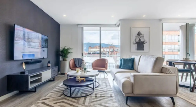 Magnificent 3 BR in Usaquén, Reserva ahora Apartamento Hoteles en Bogotá con aparcamiento, Aparcamiento