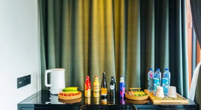 Двухместный номер Standard с видом на горы Yu Shangshan Spa and Wellness Vacation Homestay (Laoshan Scenic Area Liuqing River Beach Branch)tay