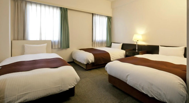 Трёхместный номер Standard Hotel Abest Osu Kannon Ekimae Hane no Yu