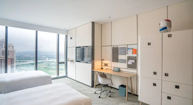 Четырёхместный номер Standard с видом на реку Crowne Plaza Quanzhou Riverview by IHG