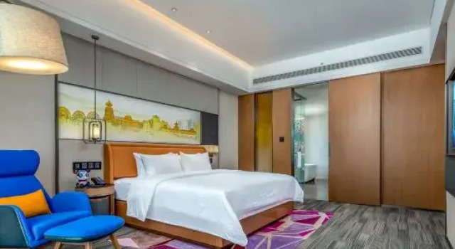 Люкс Deluxe Hampton by Hilton Guiyang Convention Center（AYDC）