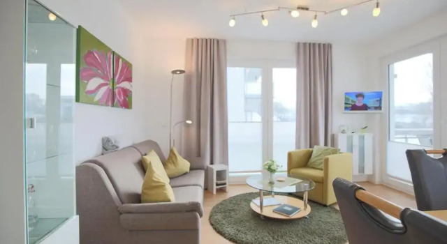 Апартаменты Strandglück Haus B Strandglück Appartement 9B