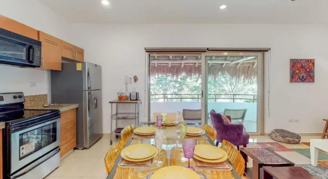 Penthouse Lili 308@ Real Zama, Rezervasyon Otel Tulum havuzlu oteller, Yüzme Havuzu