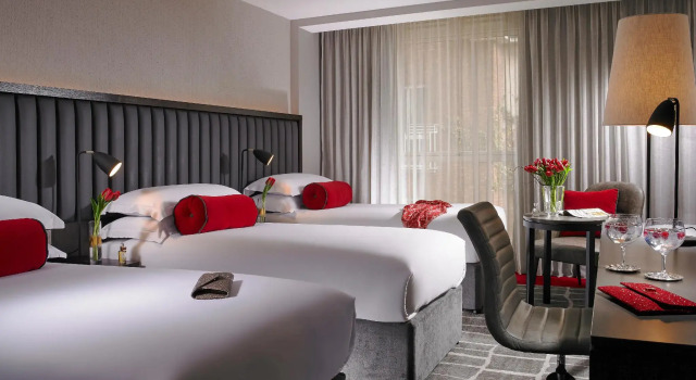 Трёхместный номер Deluxe Red Cow Moran Hotel