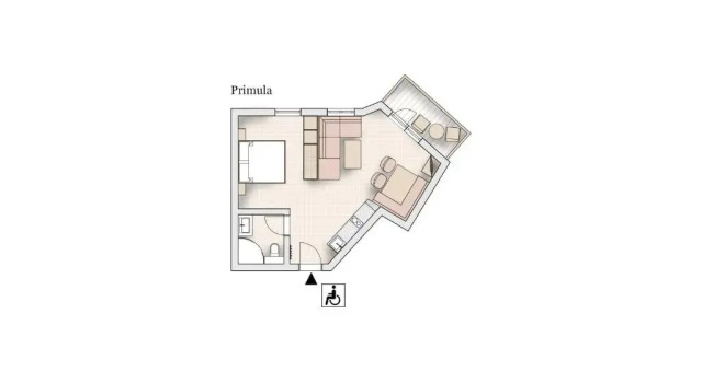 Студия Landhaus Charlotte am Geigenbuehel -Apartments