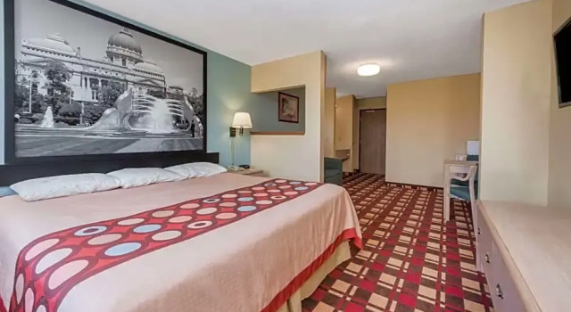 Двухместная студия Super 8 by Wyndham Martinsville