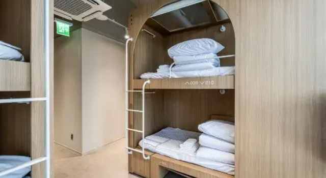 Женская капсула Haeundae Marine Capsule Hotel&Spa