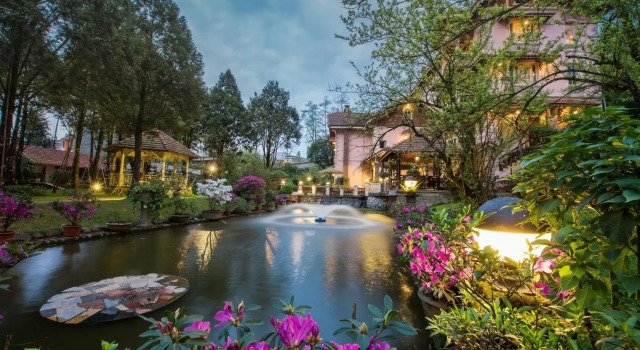Двухместный номер Deluxe с видом на сад Sapa Garden Bed and Breakfast