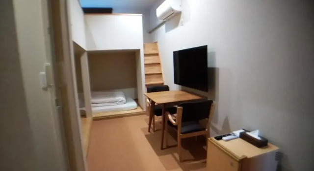 Четырёхместный номер Standard Hiroshima Saijo Youth Hostel