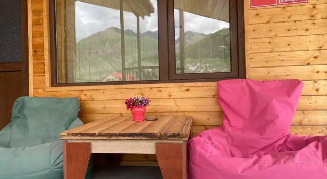 Двухместный номер Standard с видом на горы Four Season In Kazbegi