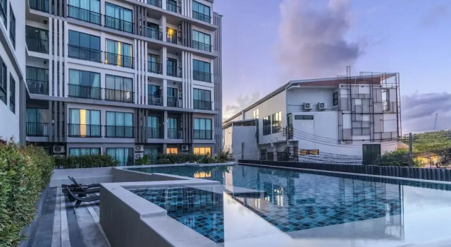 Prime spot Pool Gym Boat Ave C232, Забронировать Апартаменты/квартира Отели Южного Таиланда с парковкой, Парковка