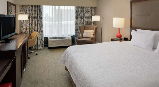 Двухместный номер Deluxe Hampton Inn Louisville Downtown