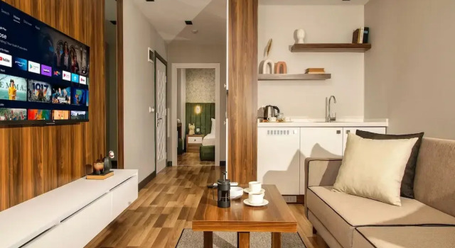 O podwyższonym standardzie jednoosobowy suite La Mia Suites