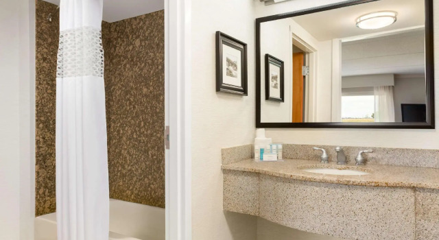 Двухместный люкс c 1 комнатой Hampton Inn & Suites Manchester-Bedford