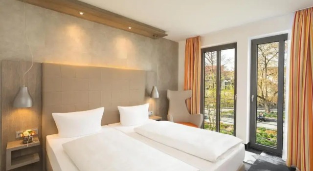 Двухместный номер Standard с красивым видом из окна Hotel Krämerbrücke Erfurt