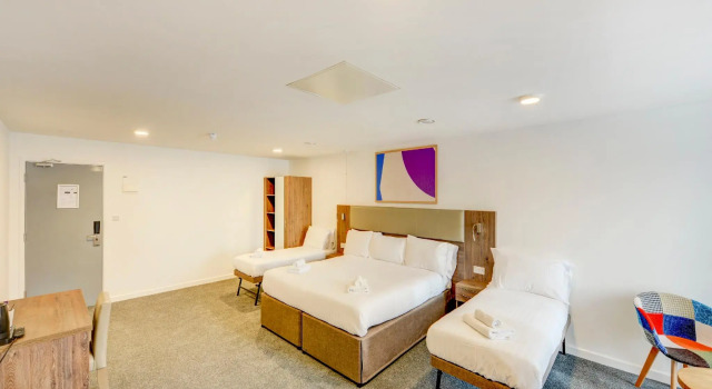 Трёхместный номер Standard OYO Plymouth Central Hotel