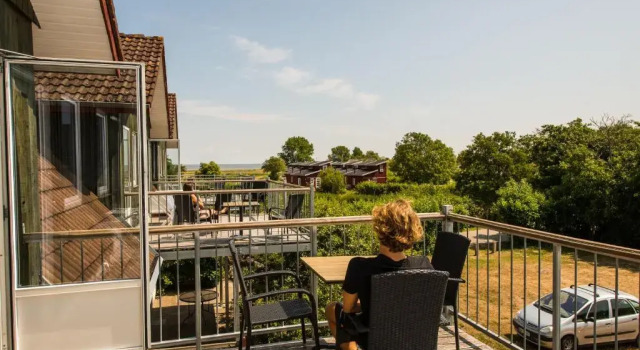 Апартаменты с балконом Hotel Kommandørgården