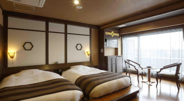 Двухместный номер Deluxe Hokuten no Oka Abashiriko Tsuruga Resort