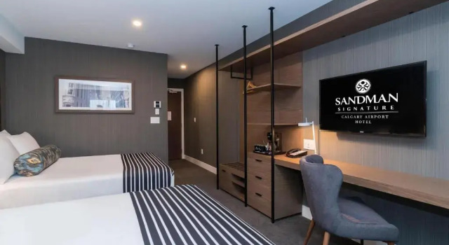 Номер Standard Sandman Signature Calgary Airport Hotel