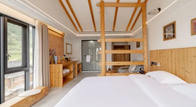 Люкс Yunxi Secretland • View the sunset of Dongzhai | Designer's best homestay (Zhaoxing Dongzhai Store)