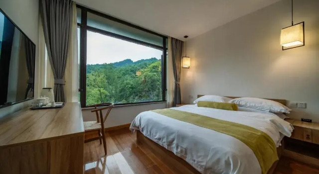 Qingchengshan Yuanming Palace, Rezervați Apartament Dujiangyan Chengdu