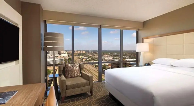 Двухместная студия DoubleTree by Hilton Hotel Dallas Campbell Centre