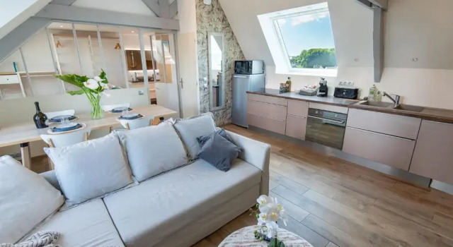 Loft Cosy Et Lumineux, Centre Bourg Par Groom*, Rezerwuj Hotel Guidel-Plages 