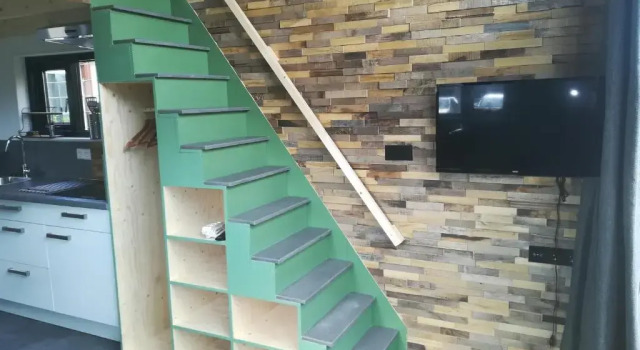 Шале Trendy Tiny Houses Bovenweg