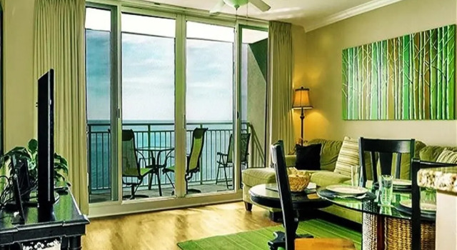 Emerald Beach 2332 by RedAwning, Забронировать Отель Панама-Сити Панхэндл Флорида, рядом с Holiday Golf Club
