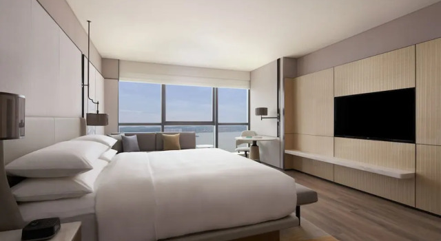 Двухместный номер Standard с видом на гавань Shantou Marriott Hotel