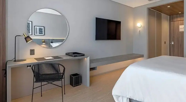 Семейный номер Superior с частичным видом на море LK Design Hotel Florianópolis