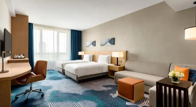 Двухместный номер Standard с красивым видом из окна Hyatt Place Tongxiang Train Station