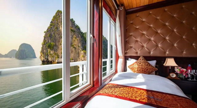 Двухместный номер Deluxe с видом на море Lavender Elegance Cruise