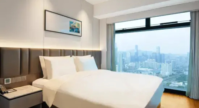 Yunlu Serviced Apartments (Shenzhen Luohu Port  Dongmen Old Street Branch), Rezerwuj Apartament Hotele w Shenzhen z parkingiem, Parking