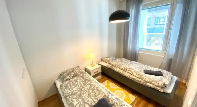Трёхместный номер Standard с балконом DP Apartments Vaasa