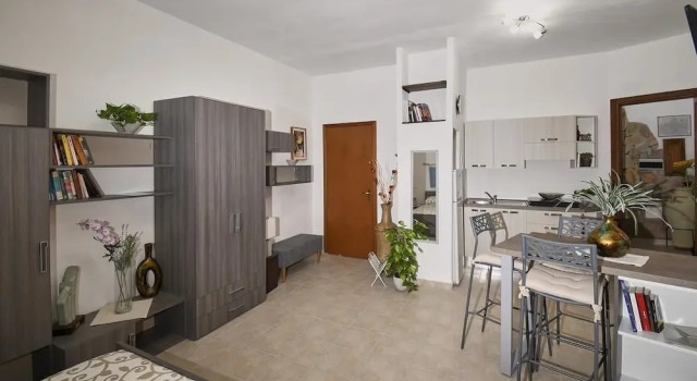 Студия Цокольный этаж Bed & Breakfast L'aquilino