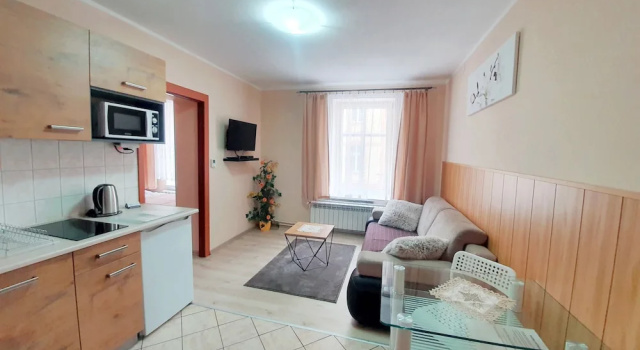 Люкс Classic c 1 комнатой ApartHouse City Center - Apartments & Rooms - 5 min Rynek & PKP - Self check-in 24h