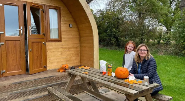 Двухместный номер Deluxe Southwell Retreat Glamping Pods