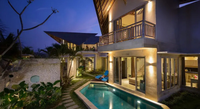 The Sari Balangan Villa, Rezerwuj Willa Domki letniskowe w Bali, Domek