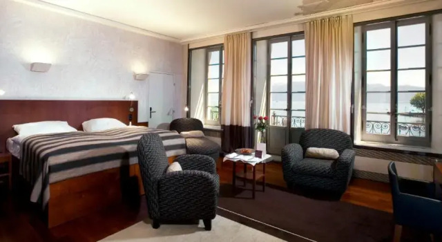 Полулюкс с видом на озеро Hotel Angleterre