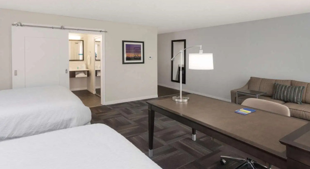 Студия Hampton Inn & Suites Munster