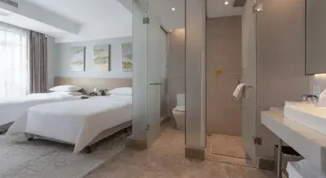 Люкс с 2 комнатами с видом на город Just to wait for your chain inn (Lijiang Ancient City Wuyi Street Store)