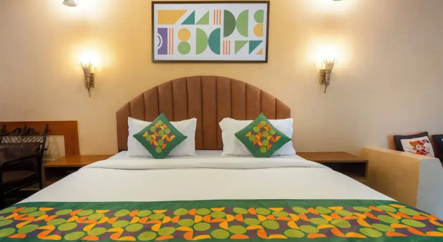 Номер Standard с видом на окрестности Treebo Premium Mowglis Den, Pench Tiger Reserve, Turia