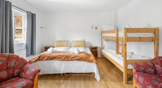 Семейный номер Standard c 1 комнатой Hardanger Guesthouse