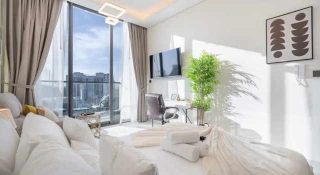 Delightful Studio in Park Views That Sleeps 2