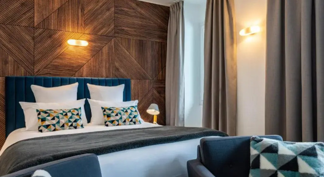 Двухместный номер Standard с видом на сад Maison Zugno Hôtel & Spa