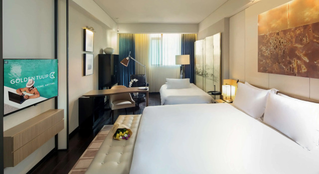 Двухместный полулюкс Golden Tulip New Asia Hotel The Bund Shanghai