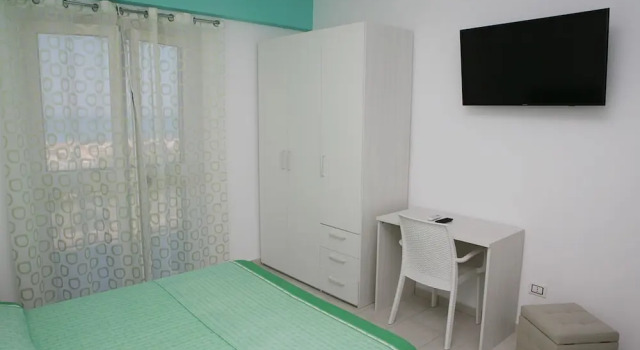 Camera quadrupla Standard con balcone e con vista mare B&B Torre Nave